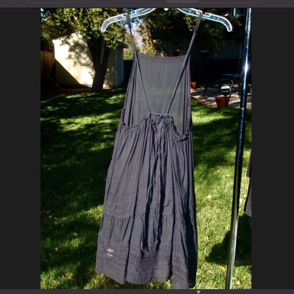 Apron Slip Dress Cover-Up - Picture 1 of 6